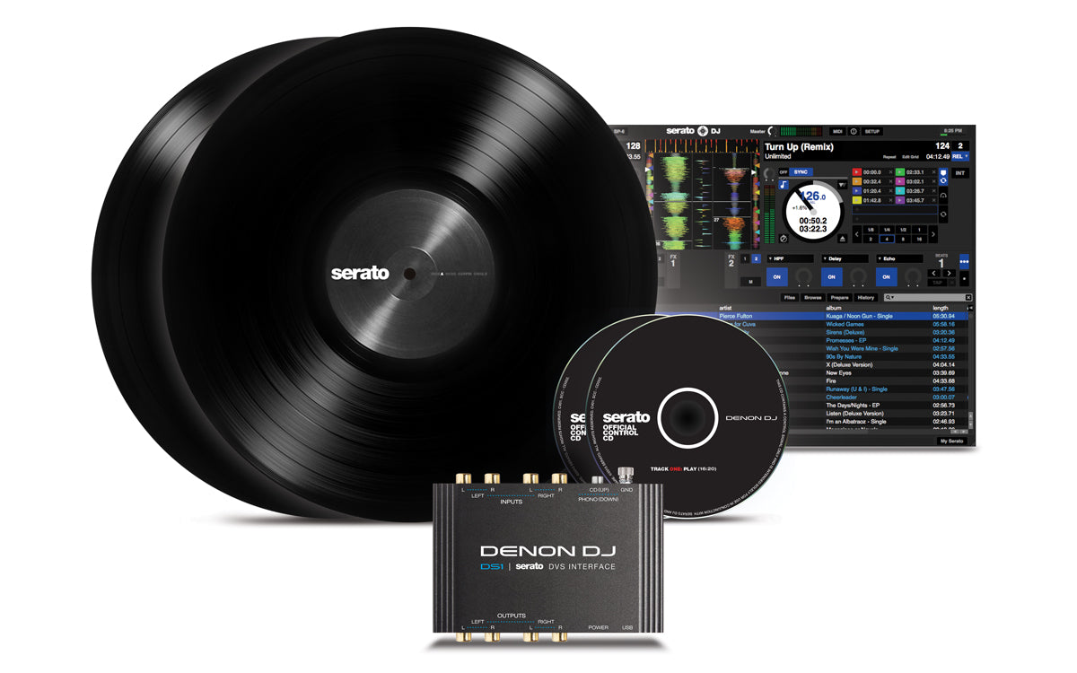 Denon DS1 Serato Digital Vinyl Audio Interface – Knight Sound and