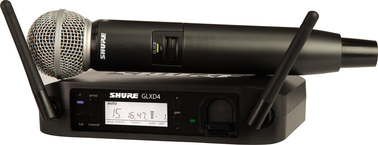 Shure SM58 (GLXD24/SM58) Digital Wireless Microphone
