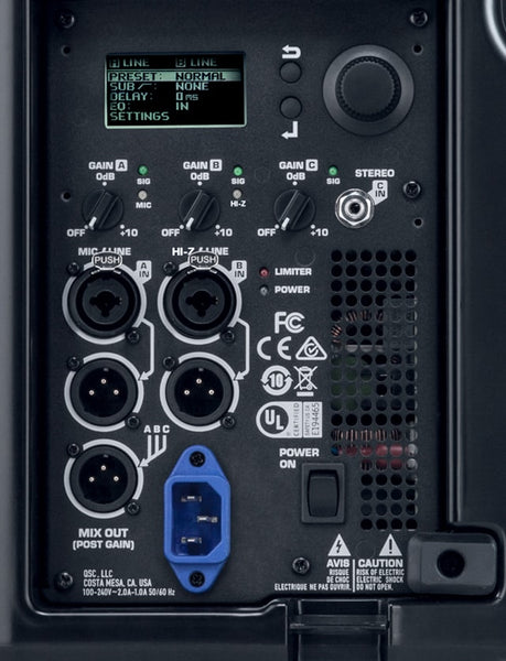 QSC K10.2 2000W Active Portable Loudspeaker