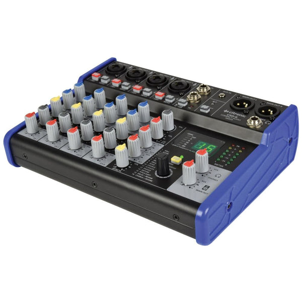 Citronic CSD-6 Compact Mixer with Bluetooth + DSP Effects
