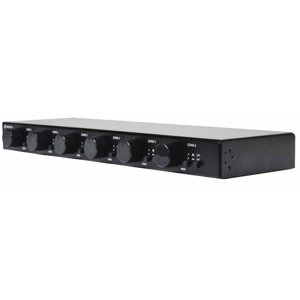 Adastra AT6 Rackmount 100V Attenuator with A/B Source Switch Knight