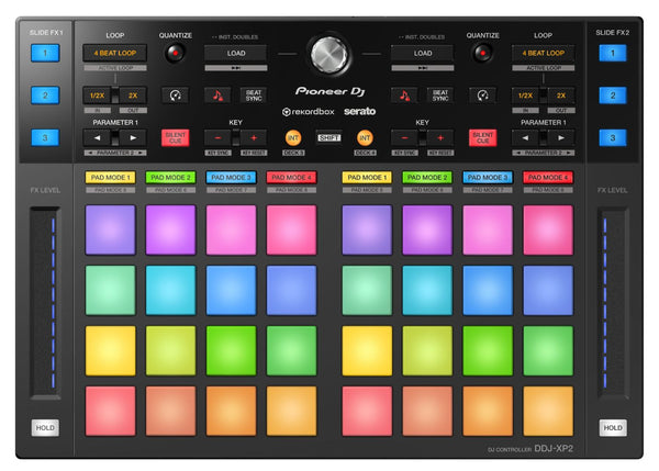 Pioneer DJ DDJ-XP2 Pad Controller for Rekordbox DJ and Serato DJ Pro