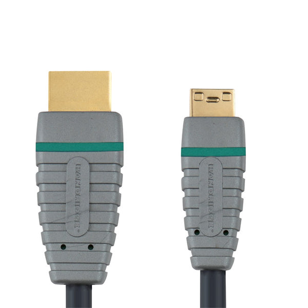 Bandridge HDMI Mini to HDMI 3D Ready Cable 2.0m