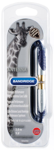 Bandridge Premium Digital Antenna Coax Cable 3.0m