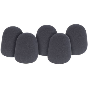 QTX Microphone Shield 5-Pack (Black)