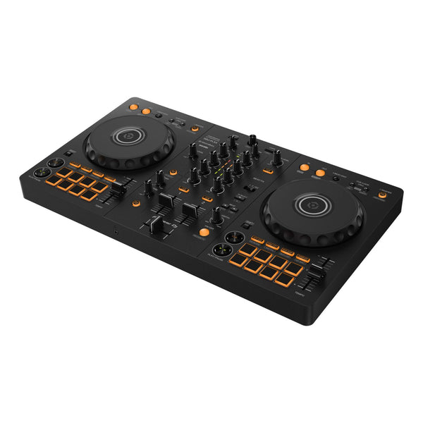 Pioneer DJ DDJ-FLX4 DJ Controller + DM-40D Monitor Speakers