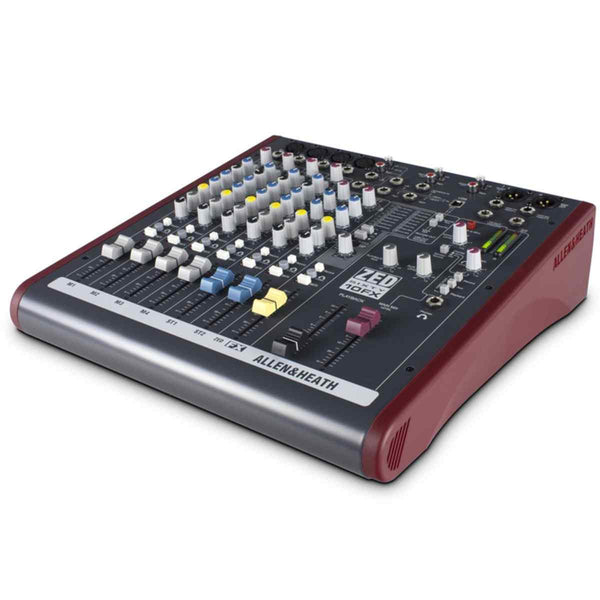 Allen and Heath ZED60-10FX 4-Channel 60mm Faders USB FX