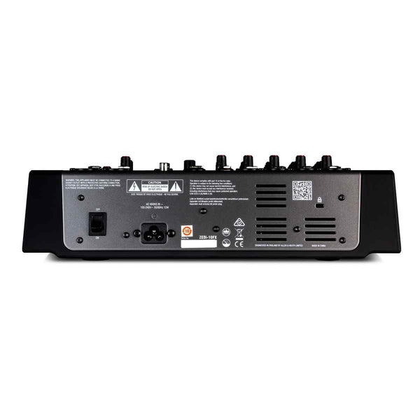 Allen and Heath ZEDi-10FX 10-Channel Live + USB Recording Mixer with FX