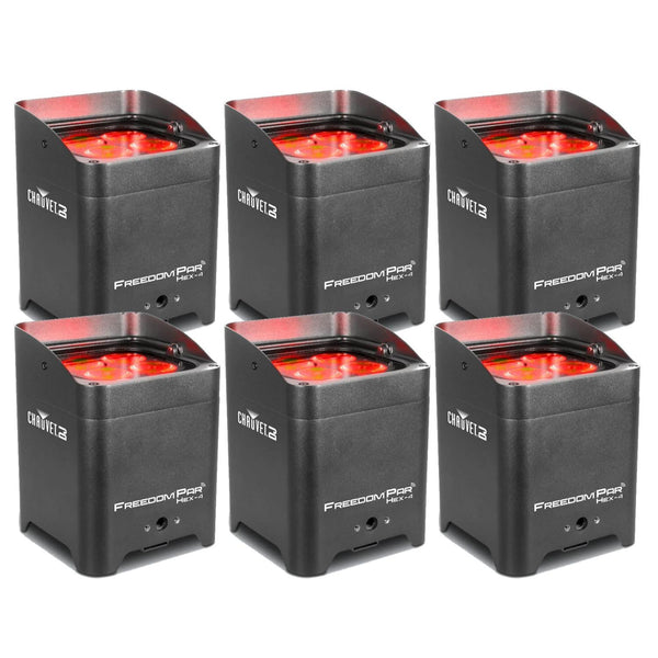Chauvet Freedom Par Hex-4 (6-Unit Package)