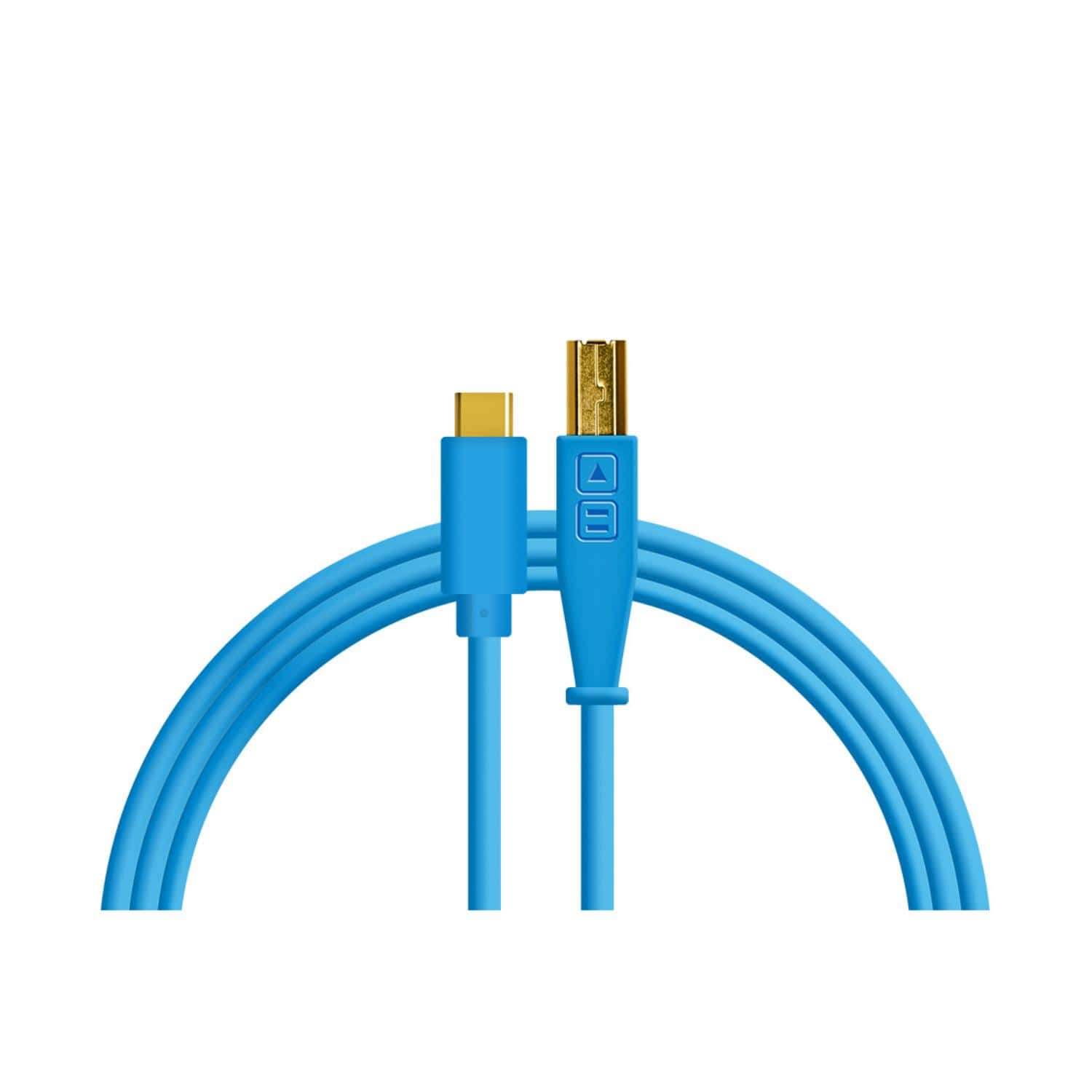 DJ TechTools Chroma Cable USB Cable (C-B) 1.5m (Blue)