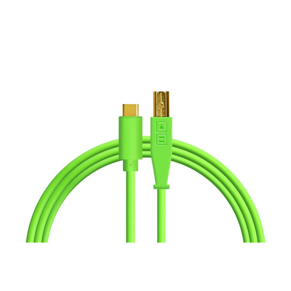 DJ TechTools Chroma Cable USB Cable (C-B) 1.5m (Green)