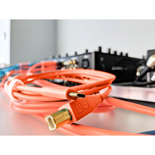 DJ TechTools Chroma Cable USB Cable (C-B) 1.5m (Orange)