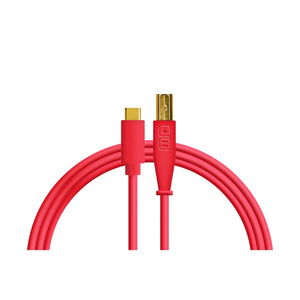 DJ TechTools Chroma Cable USB Cable (C-B) 1.5m (Red)