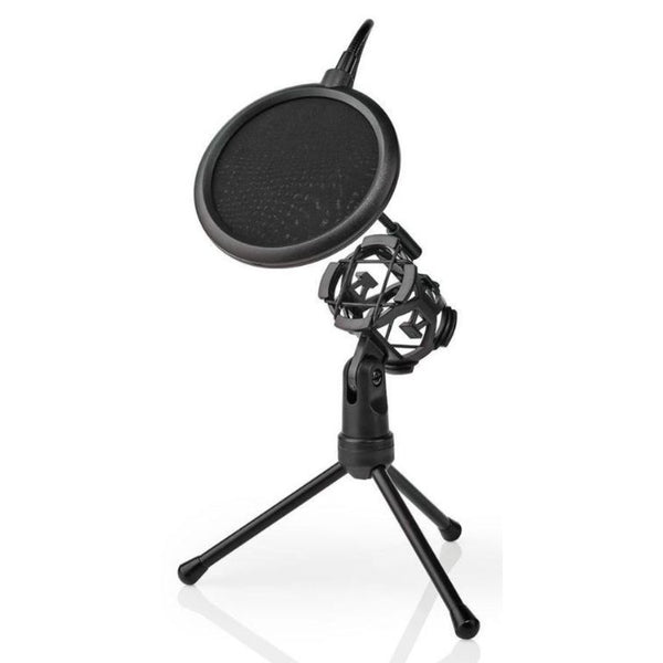 Nedis Microphone Table Tripod with Pop Filter