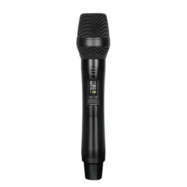 Q-Audio QWM1960 HH V3 Dual Handheld UHF Wireless System (863-865 MHz)