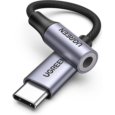 UGREEN USB-C to 3.5mm Headphone Jack Adapter (24bit / 96kHz)