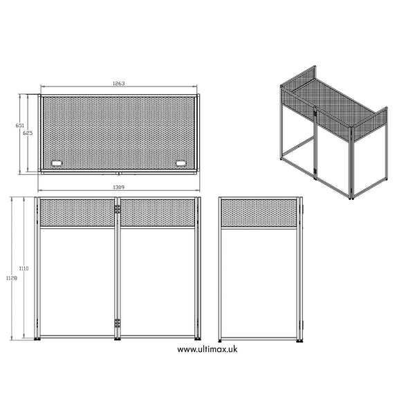 Ultimax DJ Combi Booth XL