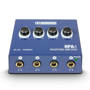 LD Systems HPA4 Headphone Amplifier 4-Channel