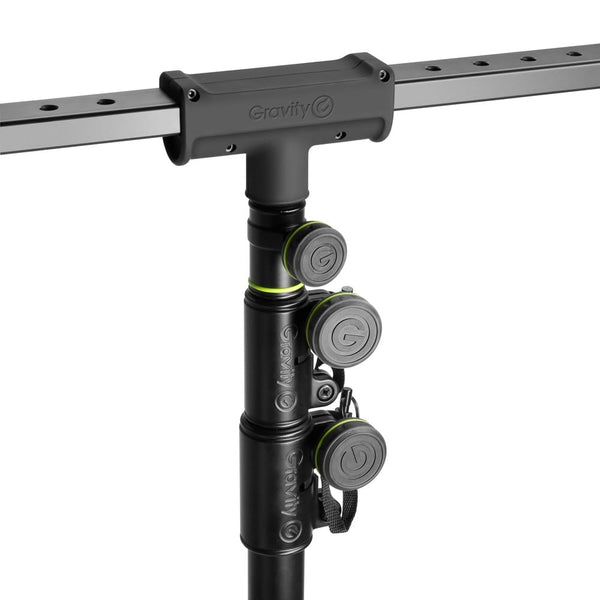 Gravity LSTBTV28 Lighting Stand with T-Bar (1.45m to 3.25m)