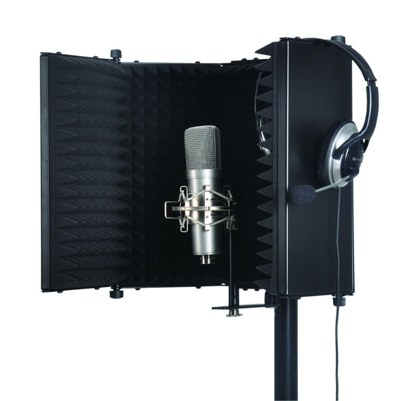 ELV Studio Microphone Reflexion Screen (Black)