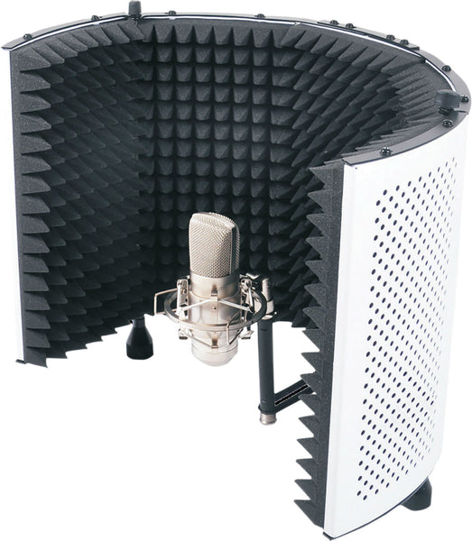 ELV Studio Microphone Reflexion Screen (White)