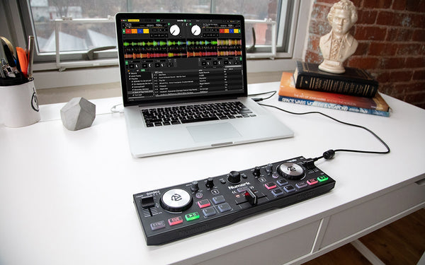 Numark DJ2GO2 Touch - Pocket DJ Controller with Audio Interface