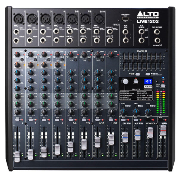 Alto Live 1202 12-Channel Mixer