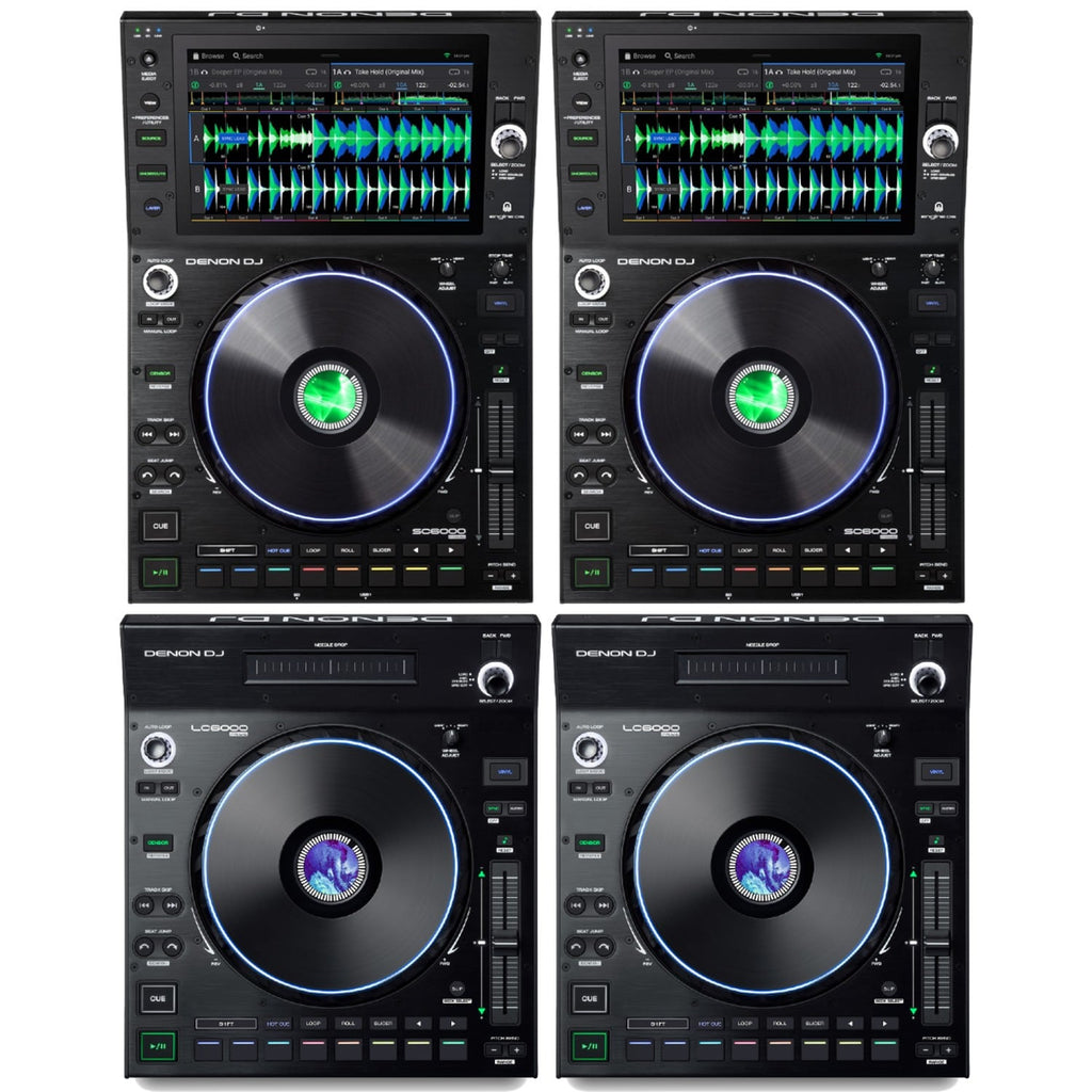 Denon DJ X1850 Prime 4-channel DJ Mixer with Effects and Serato  Compatibility