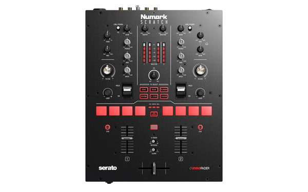 Numark Scratch 2-Channel Serato DJ Pro Mixer with built-in InnoFADER Crossfader