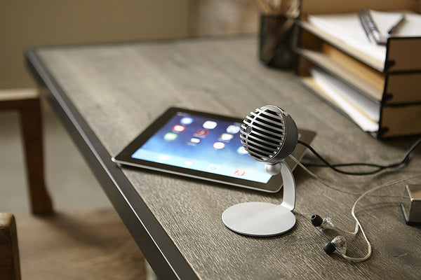 Shure MV5 (Grey)  Condenser Microphone for iOS and USB