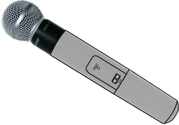 Shure SM58 (PGX24/SM58) Wireless Microphone System