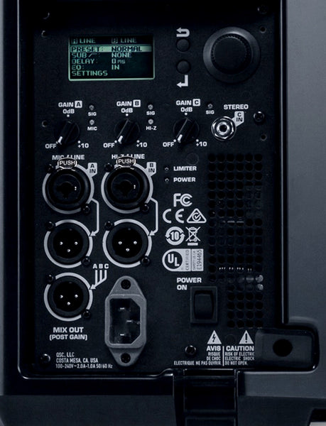 QSC K12.2 2000W Active Portable Loudspeaker