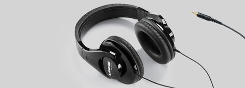 Shure SRH240A Closed-back headphones with full bass
