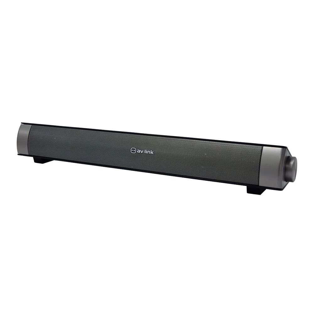 AV Link Atom - 2-Channel Rechargeable Mini Bluetooth Soundbar