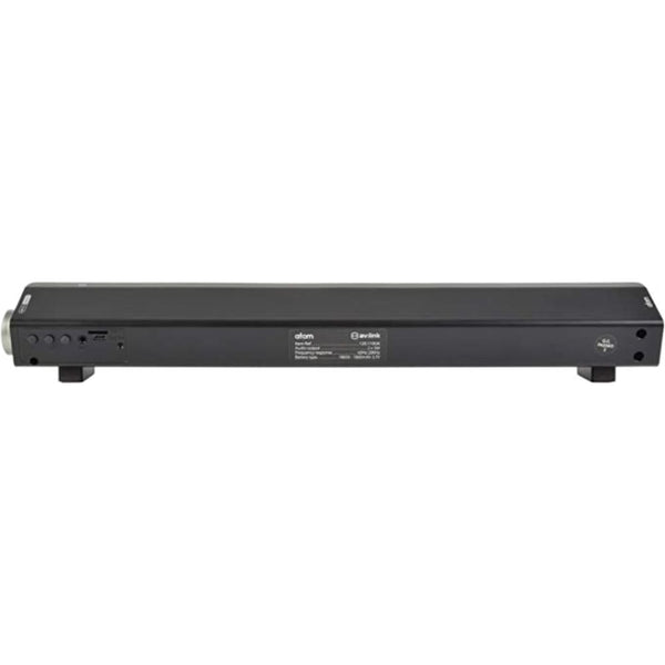 AV Link Atom - 2-Channel Rechargeable Mini Bluetooth Soundbar