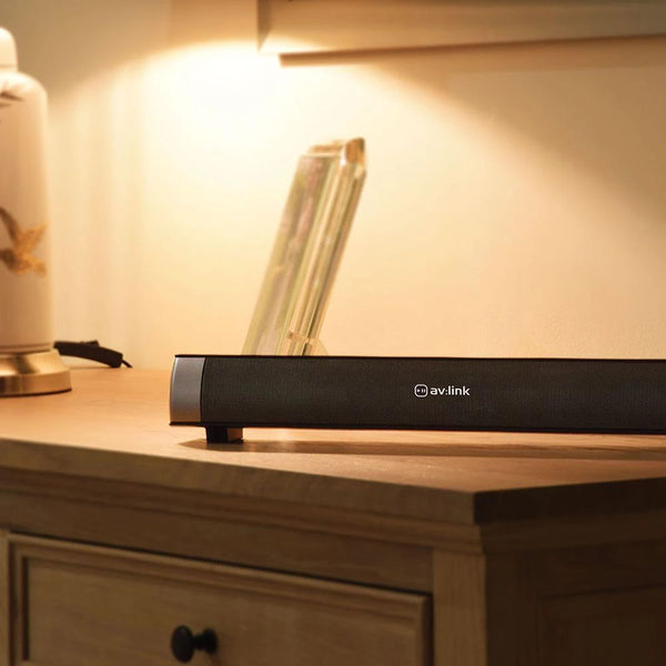 AV Link Atom - 2-Channel Rechargeable Mini Bluetooth Soundbar