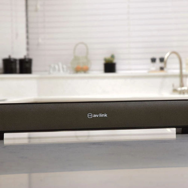 AV Link Atom - 2-Channel Rechargeable Mini Bluetooth Soundbar