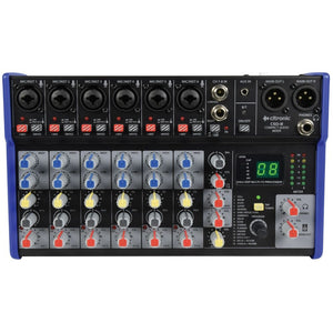 Citronic CSD-8 Compact Mixer with Bluetooth + DSP Effects