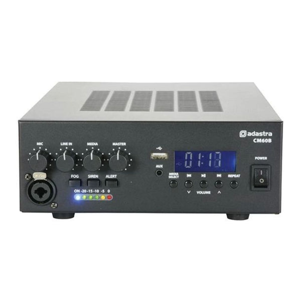 Adastra CM60B Compact 100V Mixer Amplifier with Bluetooth