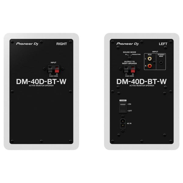 Pioneer DJ DM-40D-W-BT