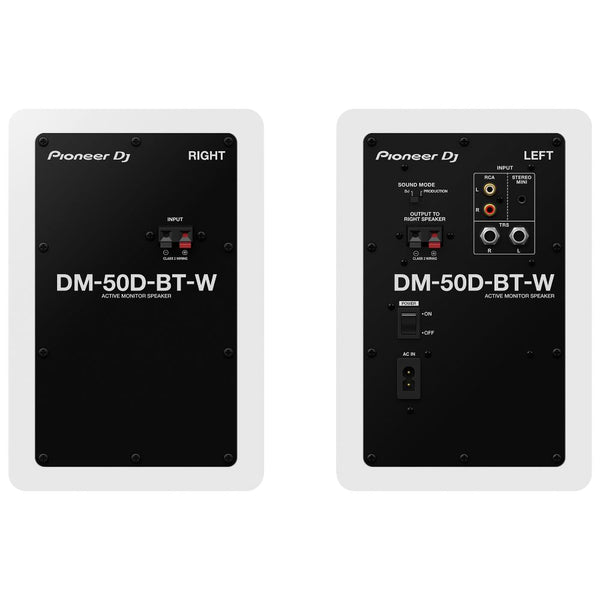 Pioneer DJ DM-50D-BT-W