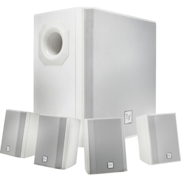 Electrovoice EVID-S44W Wall Mount Speaker System - White