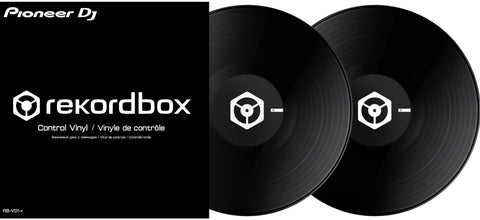 Pioneer DJ RB-VD1-K Rekordbox DVS Control Vinyl - Black (Pair)