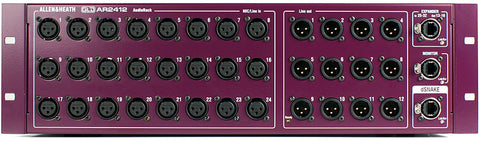 Allen and Heath AR2412 Audio Rack (Purple) for GLD / Qu16 / Qu24