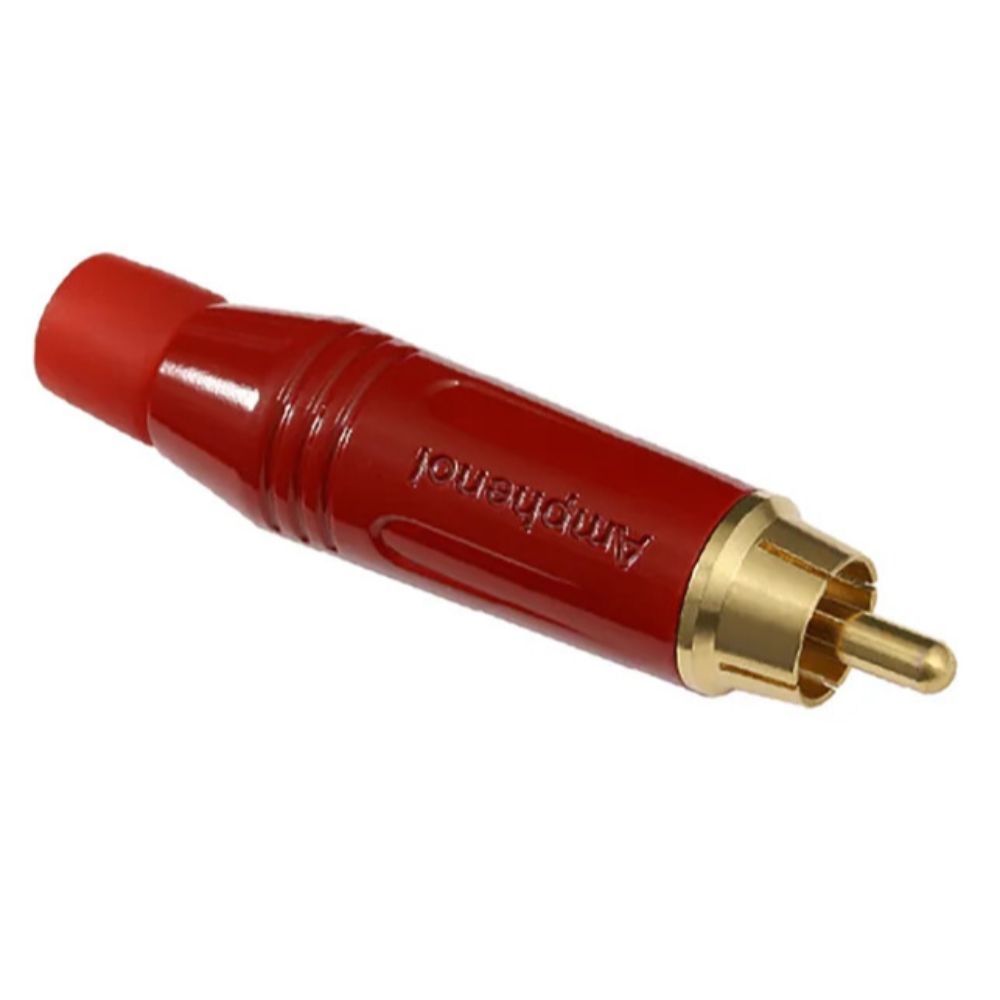 Amphenol RCA Phono Plug (Red)