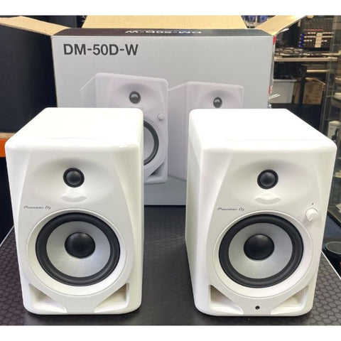 Pioneer DJ DM-50D (White) (B-Stock)