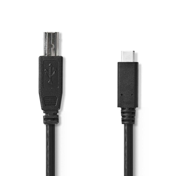 Nedis USB-C Male to USB-B Male 2.0m