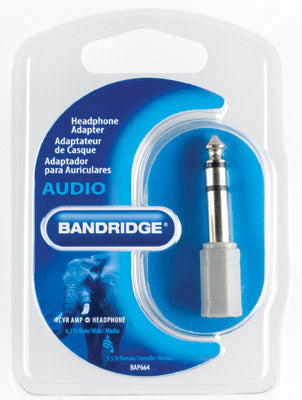 Bandridge Mini Jack to Large Jack Headphone Adaptor