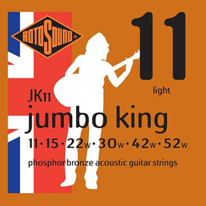 RotoSound JK11 Jumbo King Acoustic Strings (Light)