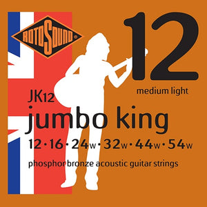 RotoSound JK12 Jumbo King Acoustic Strings (Medium)